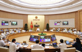 Thủ tướng điều hành Phiên họp Chính phủ thường kỳ tháng 8