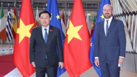 越南国会主席王廷惠圆满结束欧洲之行