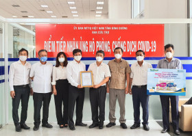 Nutifood向平阳医务人员队伍和新冠患者赠送营养牛奶