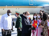 Vietnamese President arrives in Havana, beginning official friendly visit to Cuba