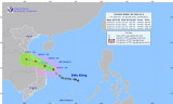 Áp thấp nhiệt đới trên biển Đông đã mạnh lên thành bão số 6