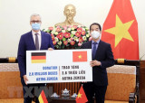 Việt Nam tiếp nhận 2,6 triệu liều vaccine AstraZeneca do Đức viện trợ