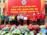 Hội Chữ thập đỏ tỉnh tiếp nhận 3,5 tấn rau, củ, quả Sở Nông nghiệp và Phát triển nông thôn tặng