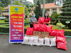 “Túi quà yêu thương” tiếp sức cho F0 chiến thắng Covid-19