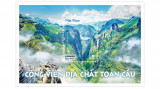 介绍越南三处全球地质公园的邮票正式发行