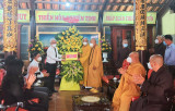 Lãnh đạo tỉnh thăm, chúc mừng Ban trị sự Giáo hội Phật giáo Việt Nam tỉnh