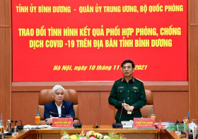 Quân đội đã giúp đỡ Bình Dương đầy trách nhiệm, nghĩa tình trong phòng, chống dịch Covid-19