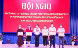Huyện Bàu Bàng sơ kết công tác phòng, chống dịch