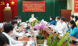 Lãnh đạo tỉnh làm việc với Ban Thường vụ Huyện ủy Phú Giáo