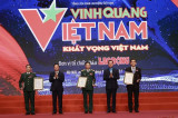Tôn vinh 9 tập thể, cá nhân tại chương trình Vinh quang Việt Nam 2021