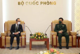 Đại tướng Phan Văn Giang tiếp Đại sứ Thái Lan Nikonrndej Balankura