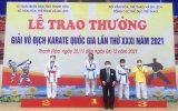 Đội tuyển Karate Bình Dương giành 2 huy chương vàng ngày đầu ra quân tại giải quốc gia