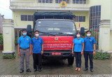LĐLĐ tỉnh Bình Dương hỗ trợ 15 tấn hàng cho 2 tỉnh Trà Vinh, Sóc Trăng