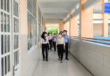 Giám sát công tác chuẩn bị trường lớp tại một số trường ở TP.Thuận An