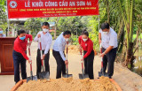 Khởi công công trình nhân đạo chào mừng Đại hội đại biểu Hội Chữ thập đỏ Việt Nam tỉnh lần thứ VIII