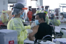 Laos records sharp drop in number of new COVID-19 cases