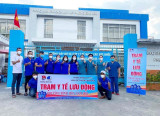 Phường đoàn Bình Hòa (TP.Thuận An): Phối hợp ra mắt trạm y tế lưu động