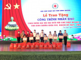 Hội Chữ thập đỏ tỉnh: Trao tặng nhiều công trình nhân đạo và hỗ trợ trẻ em mồ côi vì Covid-19