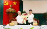 Leaders of Binh Duong, Binh Phuoc meet on occasion of 25th anniversary of re-establishment