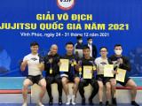 Giải vô địch Jujitsu Quốc gia 2021: Bình Dương đạt 10 HCV về nhất toàn đoàn