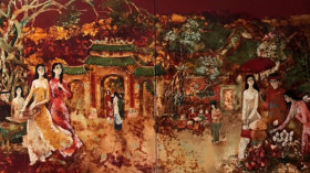 越南两位著名画家联合举行“春季”画展