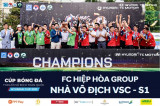 FC Hiệp Hòa Group vô địch VSC-S1 2021