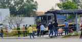 Điều tra nguyên nhân nam thanh niên chết cháy trong cabin xe tải