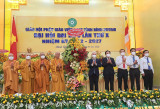 Binh Duong Provincial Buddhist Sangha actively contributes to social welfare