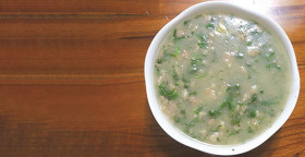 Cháo mắc nhung