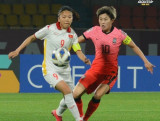 Women's team lose first game to RoK at Asian Cup