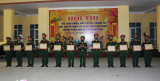 Bộ Chỉ huy Quân sự tỉnh: Trao giải các cuộc thi “Mừng Đảng, mừng xuân”