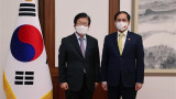 越南外长裴青山会见韩国国会议长和韩国副总理兼财政部长