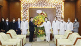Trưởng Ban Tuyên giáo chúc mừng Ngày Thầy thuốc Việt Nam