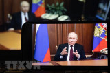 Ông Putin điện đàm với nhiều nhà lãnh đạo thế giới về vấn đề Ukraine