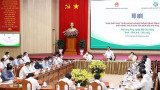 范明正总理出席促进九龙江三角洲地区主动适应气候变化的农业发展会议