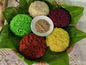 Đặc sản xôi ngũ sắc - mỹ vị hội tụ tinh hoa của đất trời Tây Bắc