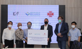 世界智慧社区ICF向Becamex 医疗保健生态系统Covid-19 疫情预防工作提供援助