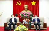 省委书记会见日本驻越南特命全权大使