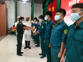 Bộ Chỉ huy Quân sự tỉnh: Họp mặt kỷ niệm 87 năm Ngày truyền thống Lực lượng Dân quân tự vệ