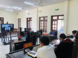 Tòa án nhân dân huyện Bắc Tân Uyên tổ chức 2 phiên tòa xét xử trực tuyến