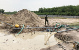Thực hư việc “rửa cát” tại một công trường ở suối Cái!