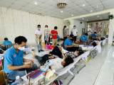 Huyện Dầu Tiếng: Hơn 300 người tham gia hiến máu