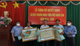 Dau Tieng district announce the decision of 7 communes meeting the new enhanced rural standards