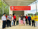 Huyện Dầu Tiếng: Bàn giao nhà chữ thập đỏ cho 3 gia đình có hoàn cảnh khó khăn
