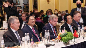 东盟领导人会见美国商界人士