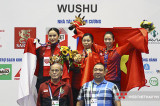 Wushu liên tục mang huy chương vàng về cho đoàn thể thao Việt Nam