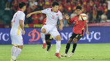 第31届东运会男足比赛： 越南队以2比0击败东帝汶队 以小组首位晋级半决赛