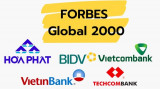 越南5家企业跻身福布斯发布的2022全球企业2000强榜单