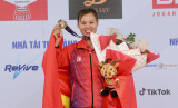 Tay đua Bình Dương mở hàng huy chương vàng cho đoàn thể thao Việt Nam