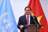 Thủ tướng làm việc với Phái đoàn đại diện thường trực Việt Nam tại LHQ